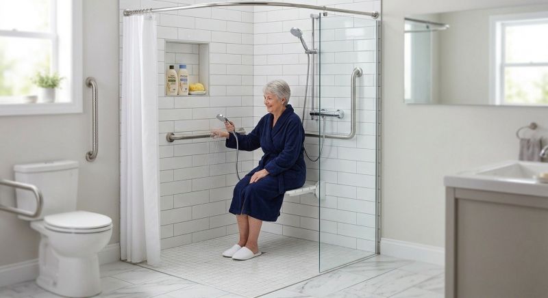 Elderly Shower Installation in Bradenton, FL