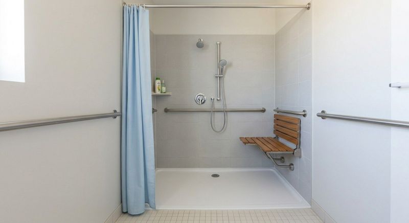 Senior Shower Installation in Doylestown, PA
